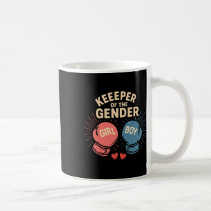 Taza De Café Género Revelar Fiesta Manejador De Boxeo De Género