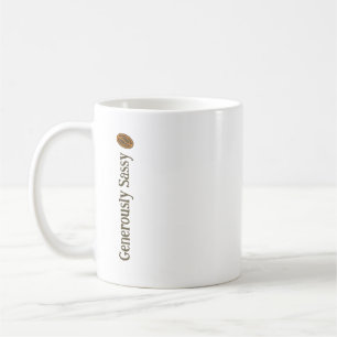 Taza De Café Generosamente Sassy con escritores de novelas de C