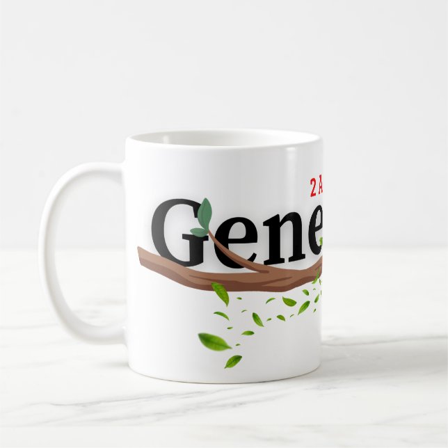 Taza De Café Generosidad ( 2 Hechos 9:7) Mug&Cup (Izquierda)