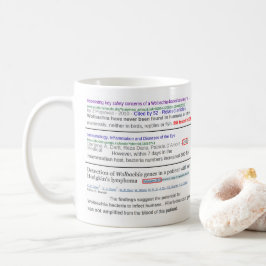 Taza De Café Genes de Wolbachia en seres humanos y mamíferos po