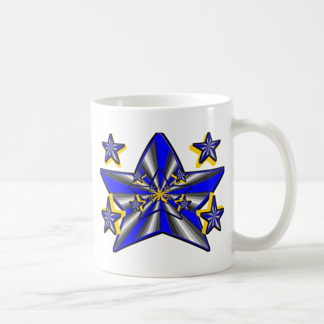Taza De Café Génesis de la estrella (concepto artístico (Derecha)