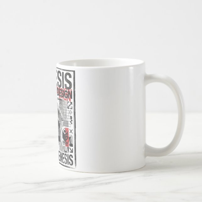 Taza De Café Genesis Industrial Brutalist Architecture (Derecha)
