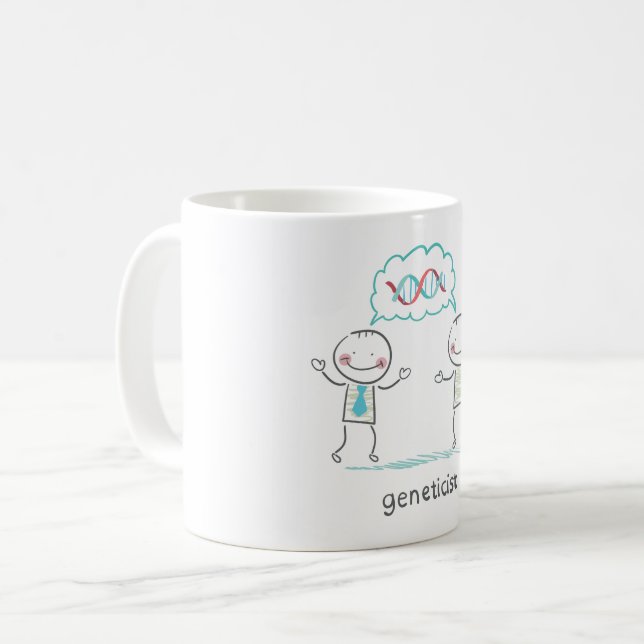 Taza De Café Genetista (Anverso izquierdo)