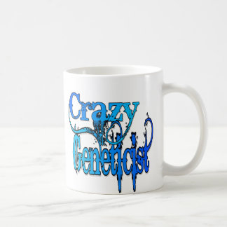 Taza De Café Genetista Loco