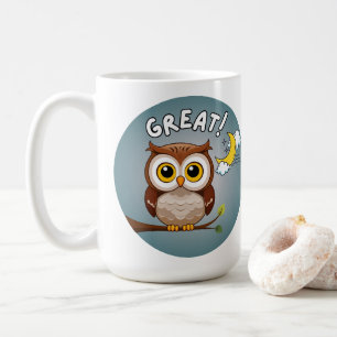 Taza De Café ¡Genial, Owl!