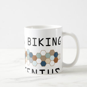 Taza De Café Genio Biking de la montaña