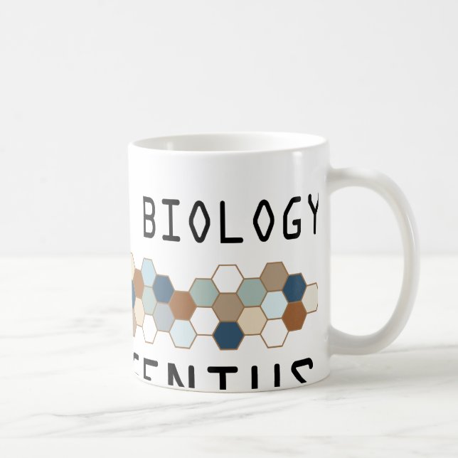 Taza De Café Genio de la biología molecular (Derecha)