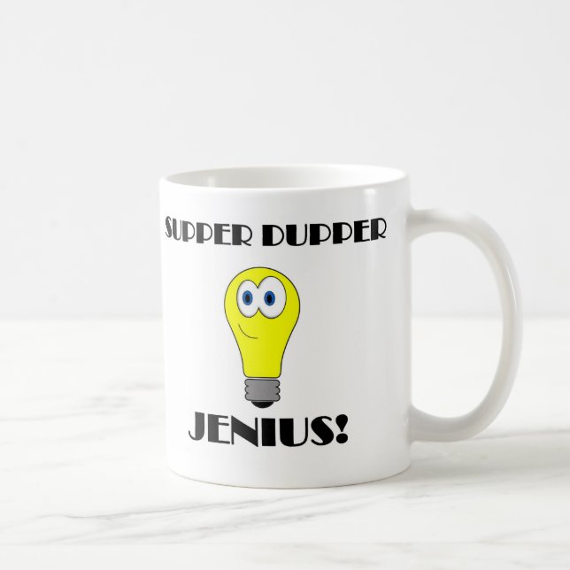 Taza De Café ¿Genious estupendo? (Derecha)