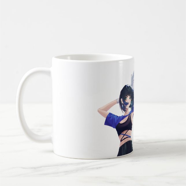 Taza De Café genshin impact arlecchino (Izquierda)