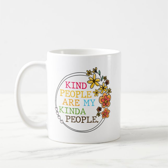 Taza De Café Gente Amable Es Mi Gente Más O Menos (Izquierda)