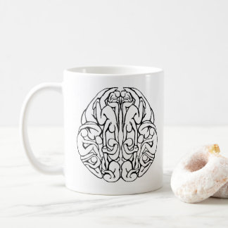 Taza De Café Gente en mi cerebro que marca