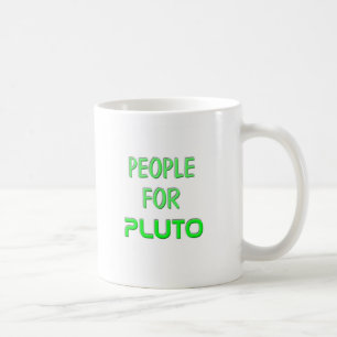 Taza De Café Gente para Plutón