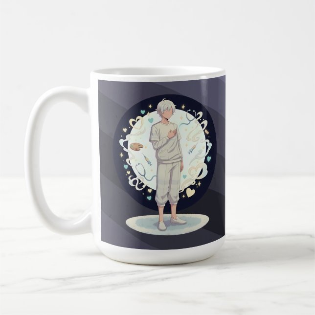 Taza De Café Gentle Anime Doctor Art (Izquierda)