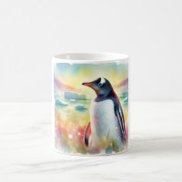 Gentoo Penguin 111024AREF106 - Watercolor