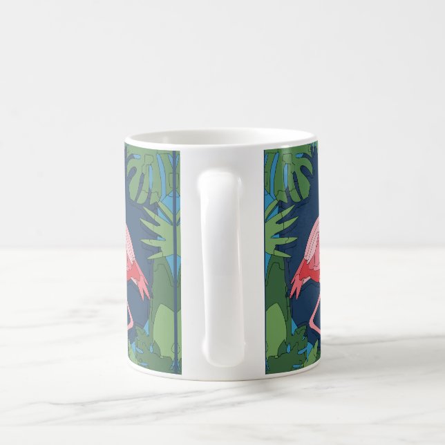 Taza De Café Geo Flamingo (Mango)