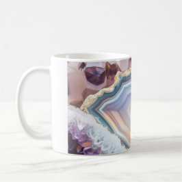 Taza De Café Geode Crystal | Crystal Photo Color Morph Mug
