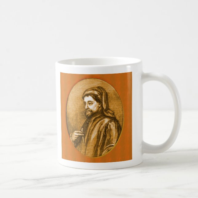 Taza De Café Geoffrey Chaucer (Derecha)
