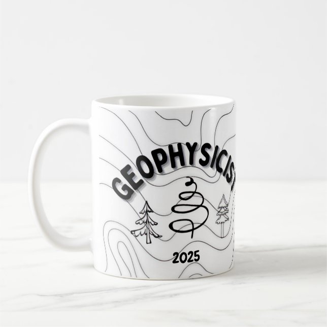 Taza De Café Geofísico (Izquierda)