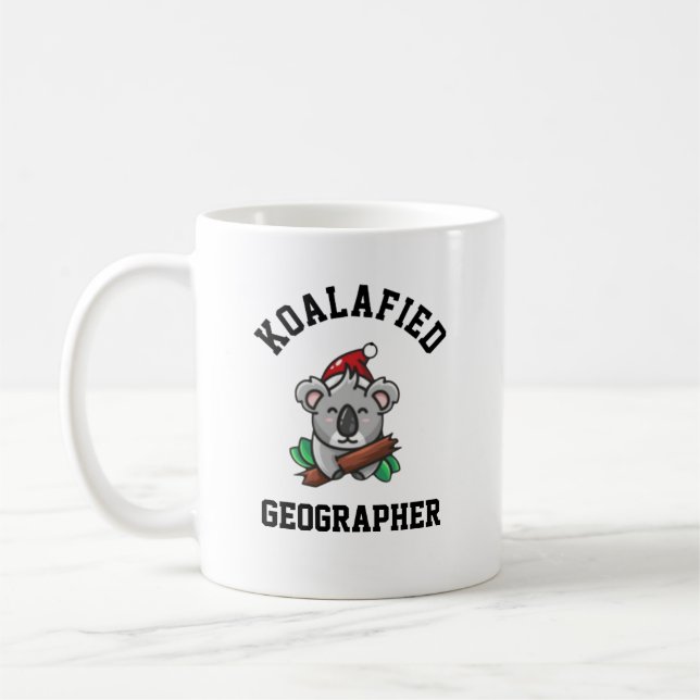 Taza De Café Geografo de Koalafied (Izquierda)