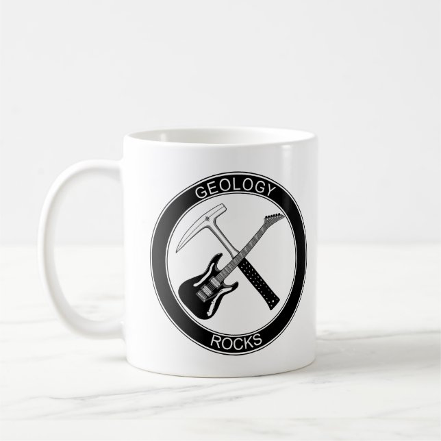 Taza De Café Geology Rocks Mug (Izquierda)