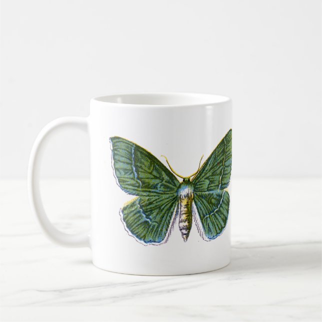 Taza De Café Geometra papilionaria - La gran esmeralda (Izquierda)