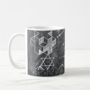 Taza De Café Geometría de tablero