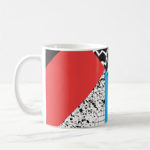 Taza De Café Geometría moderna: Resumen de estilo sin foco