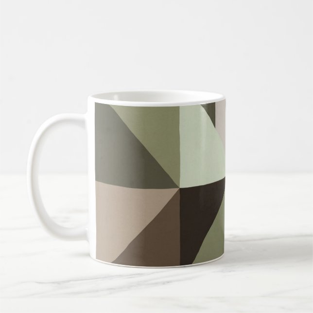 Taza De Café Geometría orgánica (Izquierda)