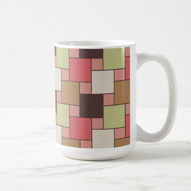 Taza De Café Geométrica del gabinete de especias (Derecha)