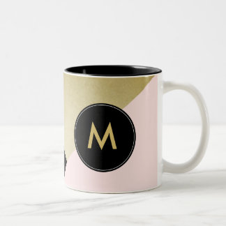 Taza de café geométrica elegante del modelo - taza