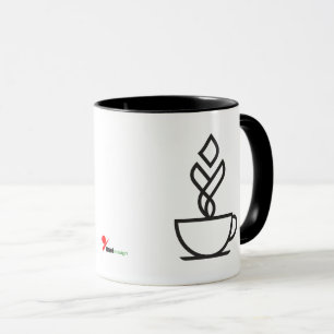 Taza De Café Geométrica Minimalista – Arte De Café