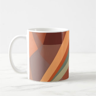 Taza De Café Geométrico Abstracto