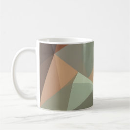 Taza De Café Geométrico Abstracto