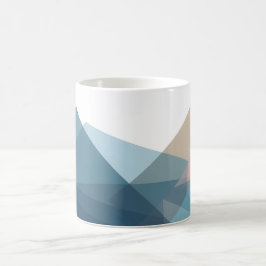 Taza De Café Geométrico Abstracto