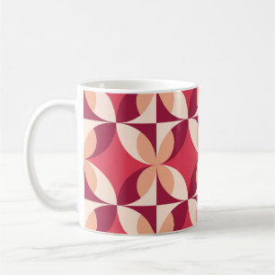 Taza De Café Geométrico abstracto: diseño textil sin costura