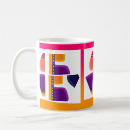 TAZA DE CAFÉ GEOMÉTRICO ALEATORIO