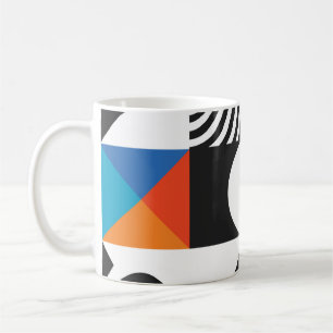Taza De Café Geométrico moderno de estilo escandinavo