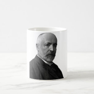 Taza De Café Georg Cantor, matemático alemán