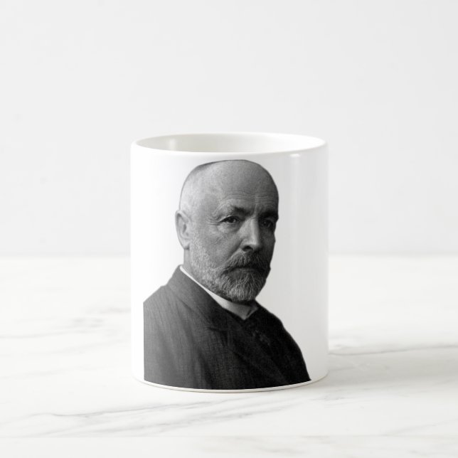 Taza De Café Georg Cantor, matemático alemán (Centro)