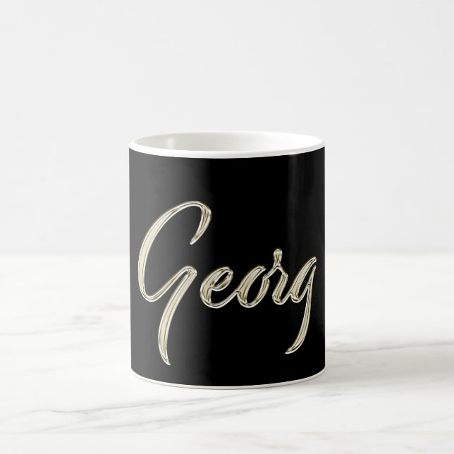 Taza De Café Georg Name whitegold Tasse Teetasse Kaffeetasse (Centro)