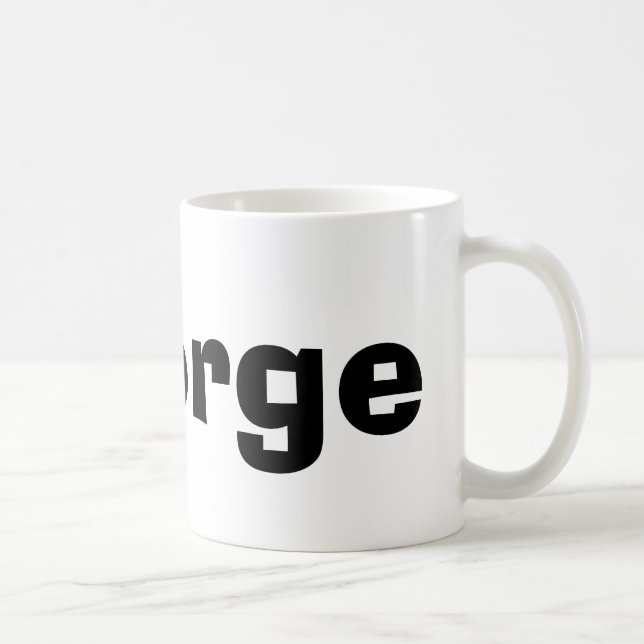 Taza De Café George (Derecha)