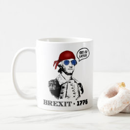 Taza De Café George Washington Brexit 1776 gafas de sol con ban