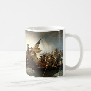 Taza De Café George Washington Cruza El Río Delaware