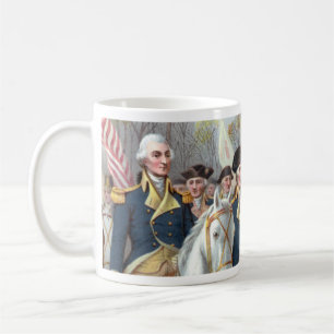 Taza De Café George Washington en la mugre de Nueva York