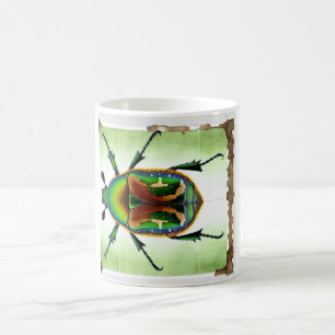 Taza De Café Georgeana beetle 250924IREF226 - Watercolor