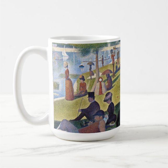 Taza De Café Georges Seurat - Domingo En La Grande Jatte (Izquierda)