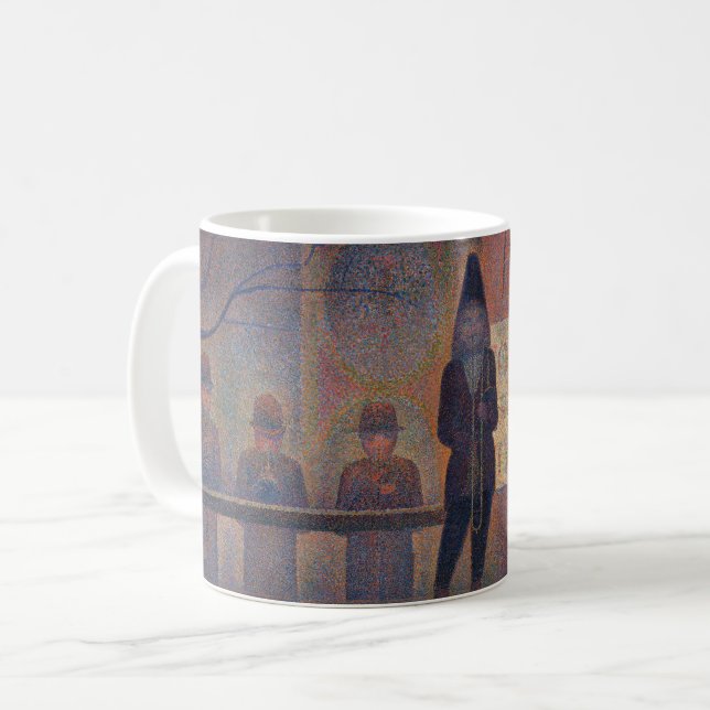 Taza De Café Georges Seurat - Espectáculo de circo (Anverso izquierdo)