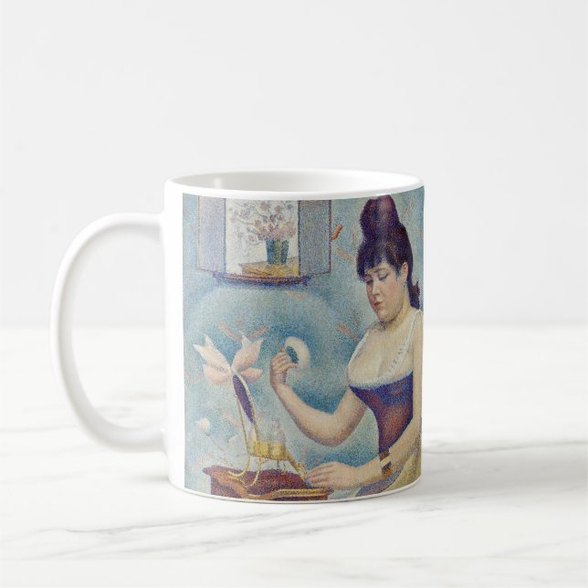 Taza De Café Georges Seurat - Joven entregándose (Izquierda)