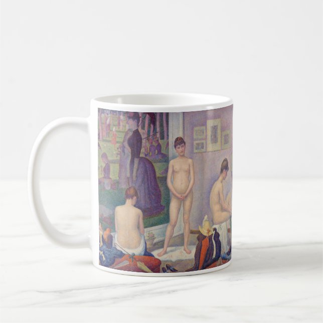 Taza De Café Georges Seurat - Los Modelos (Izquierda)