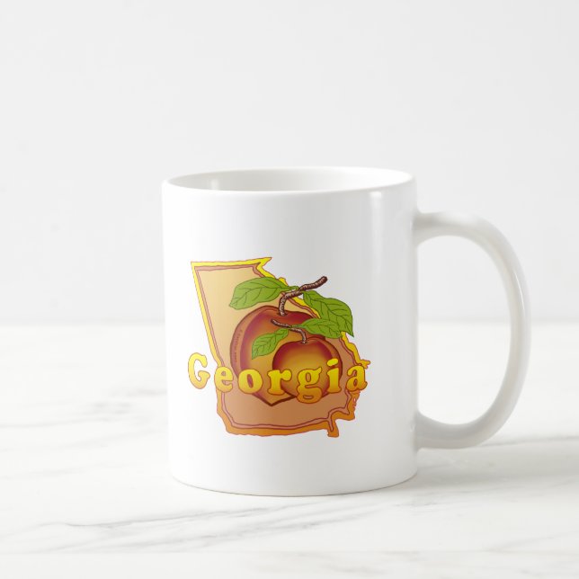 Taza De Café Georgia Peach (Derecha)